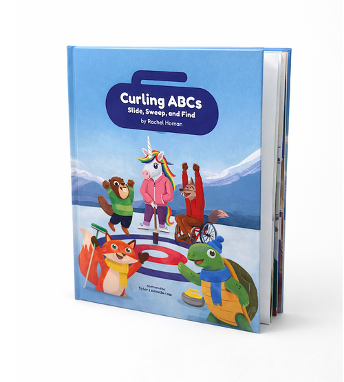 Curling ABCs - Slide, Sweep, and Find - HARDCOVER - *Shipment April 17th